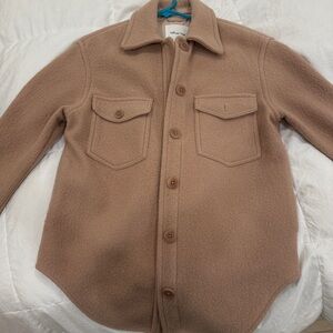 ARITZIA Wilfred Camel Wool Jacket